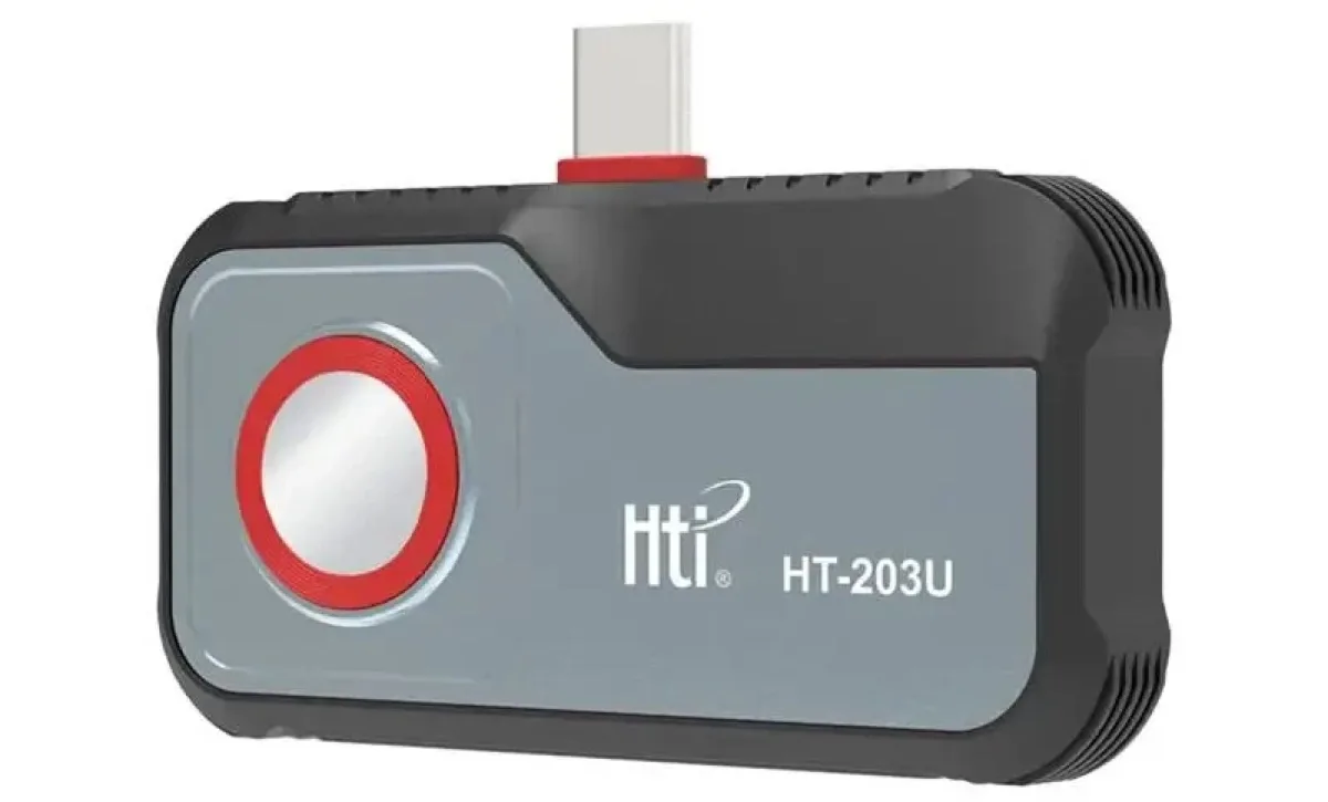 Hti HT-203U, termocamera USB-C per cellulare in offerta lampo - macitynet.it