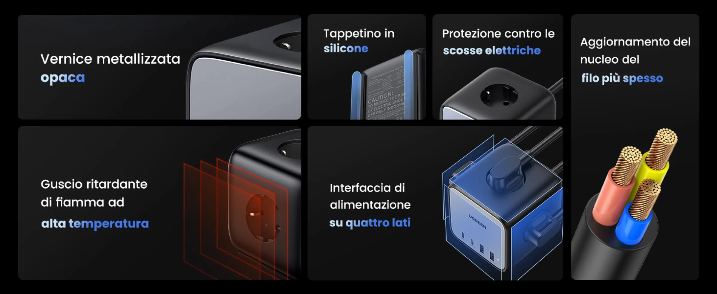 Ugreen Nexode DigiNest, il cubo che vi ricarica tutti i dispositivi - macitynet.it