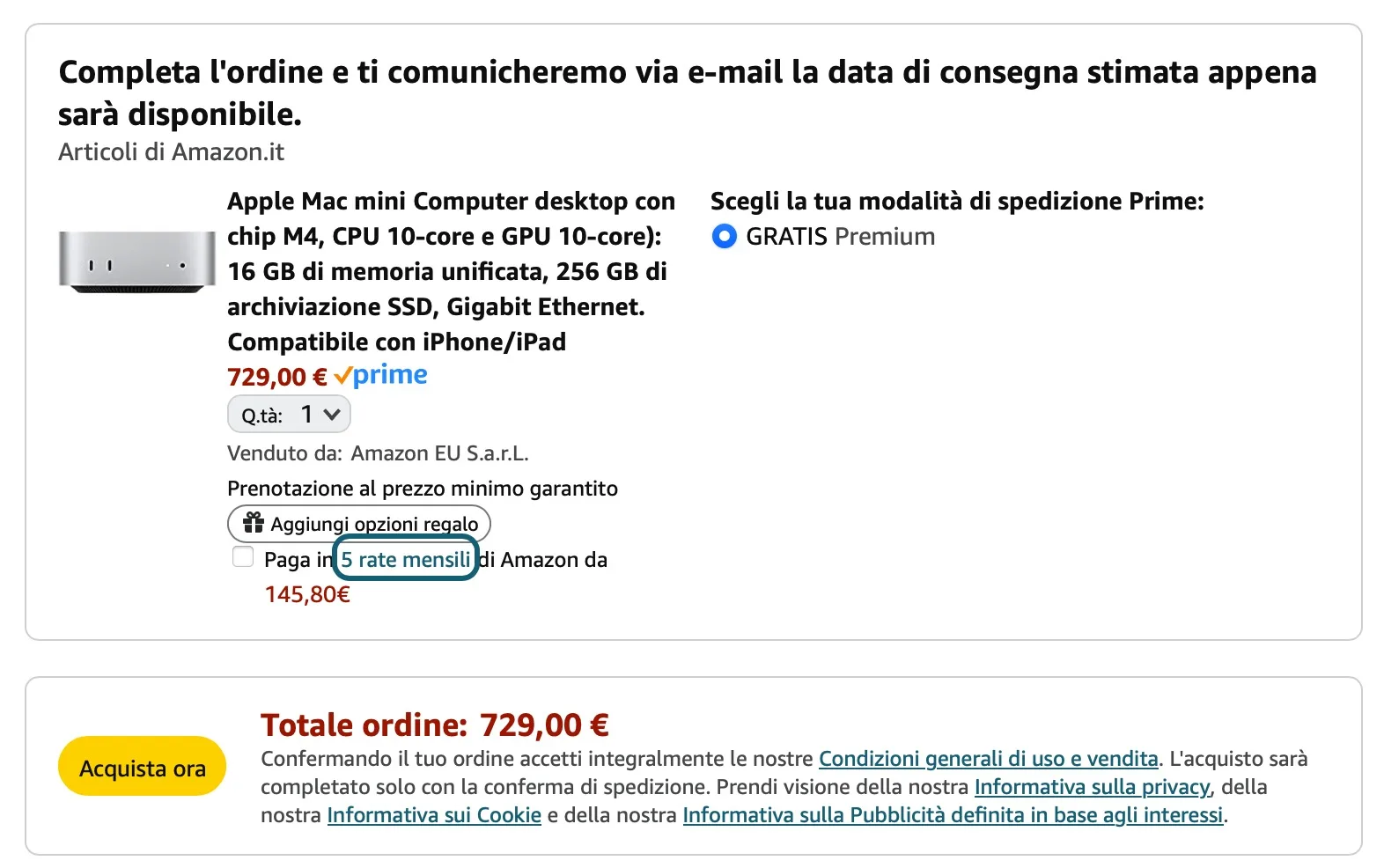 Mac mini G4 in preordine su Amazon con acquisto anche a rate senza interessi - macitynet.it