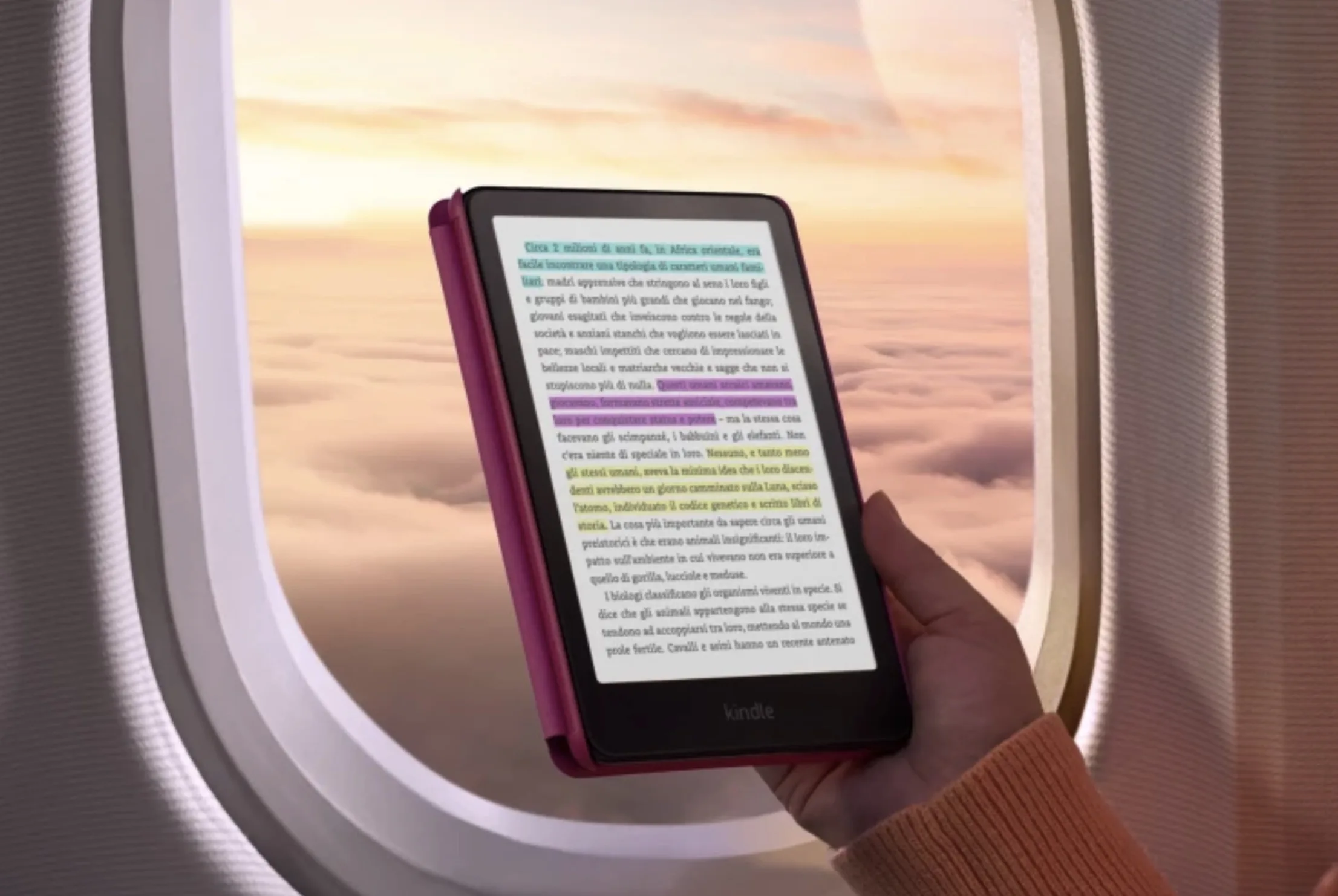 Amazon tinge di colori il Kindle con Colorsoft