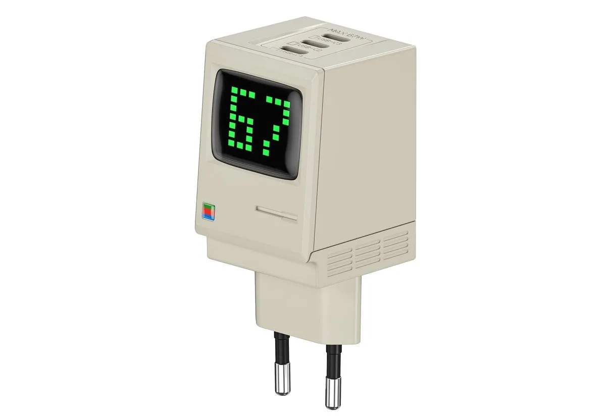 Il caricabatterie USB-C da 67W è un Mac Classic, effetto nostalgia a 44,99 - macitynet.it