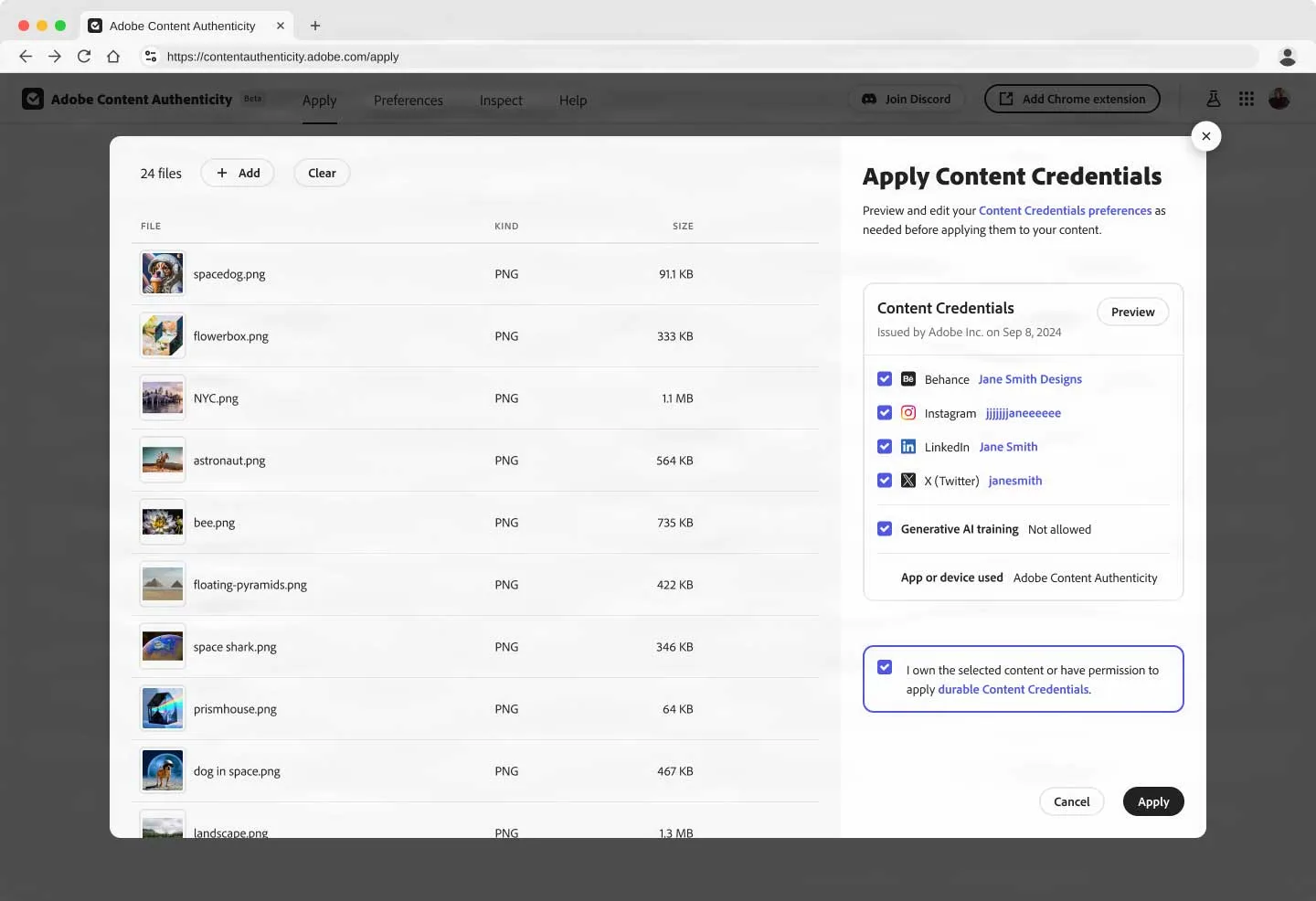 Adobe Content Authenticity, una web app per proteggere i creator dal rischio sfruttamento immagini dalle AI