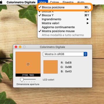 Couleurs è l'acchiappacolore per Mac come dovrebbe farlo Apple