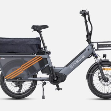 350 km di autonomia e carica rapida per l'e-bike cargo ENGWE LE20