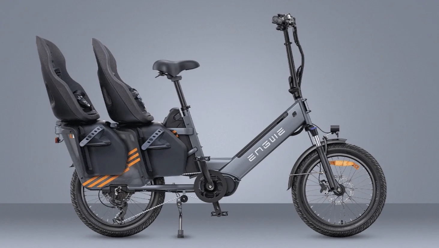 350 km di autonomia e carica rapida per l'e-bike cargo ENGWE LE20