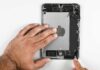 Immagine dal video di iFIxit sullo somontaggio di iPad mini