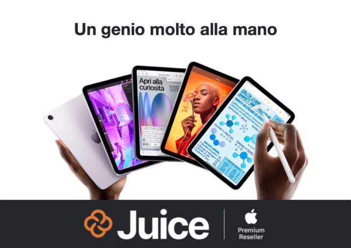 Da Juice il nuovo iPad mini, sconti su MacBook Air, Apple Watch e AirPods - macitynet.it