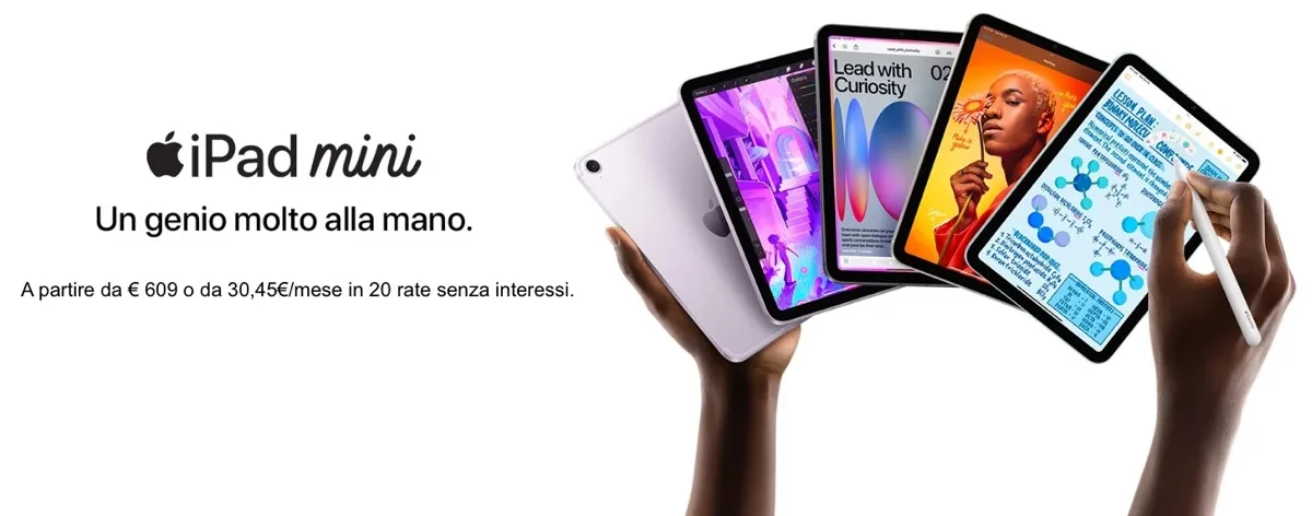 Da Juice il nuovo iPad mini, sconti su MacBook Air, Apple Watch e AirPods - macitynet.it