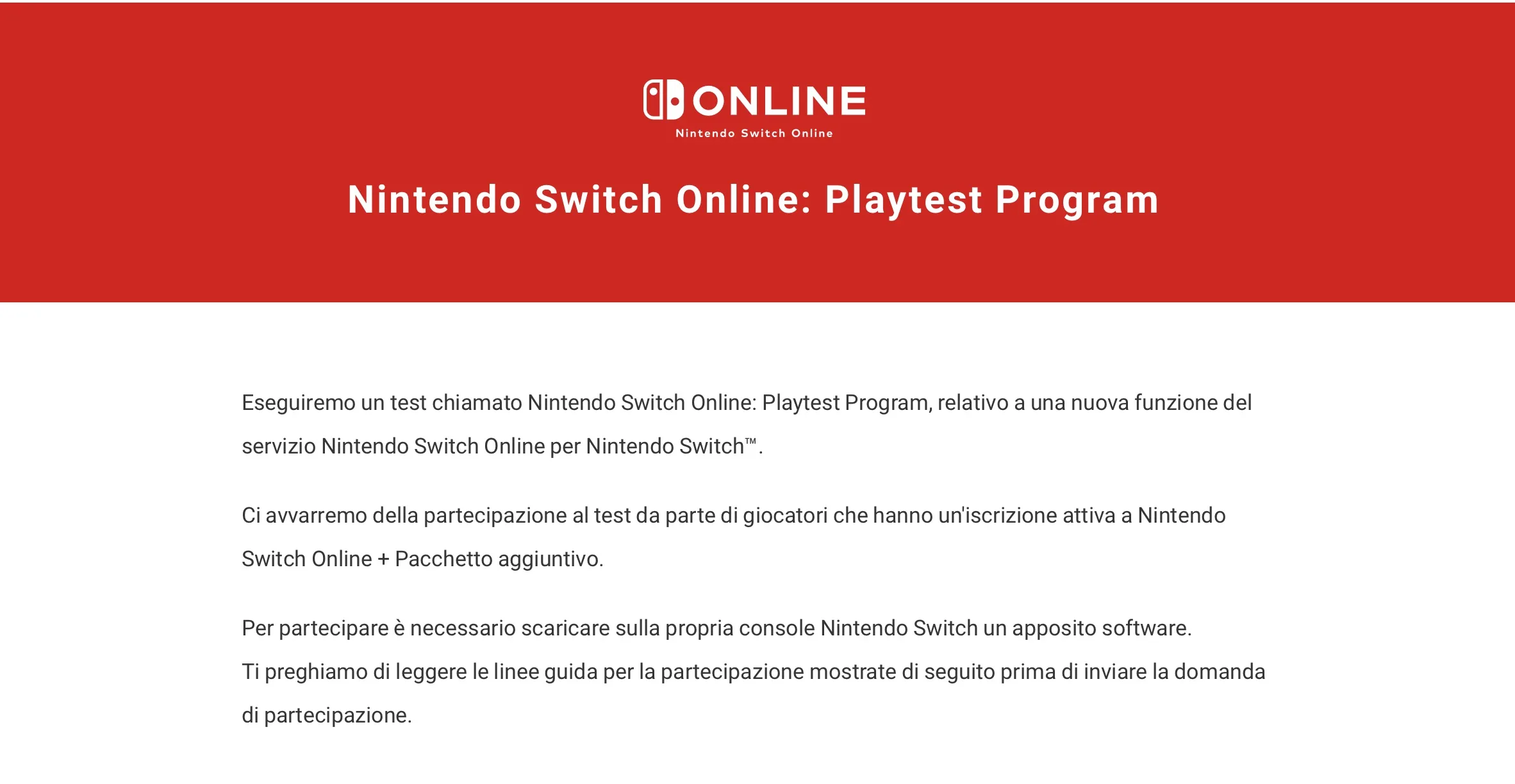 Nuovi dettagli sul misterioso Nintendo Playtest - macitynet.it