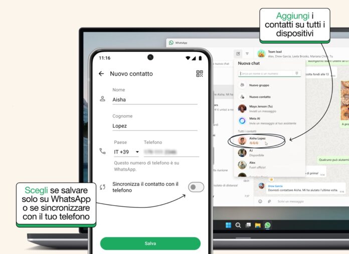 WhatsApp con rubrica contatti, presto chat senza numero di telefono - macitynet.it