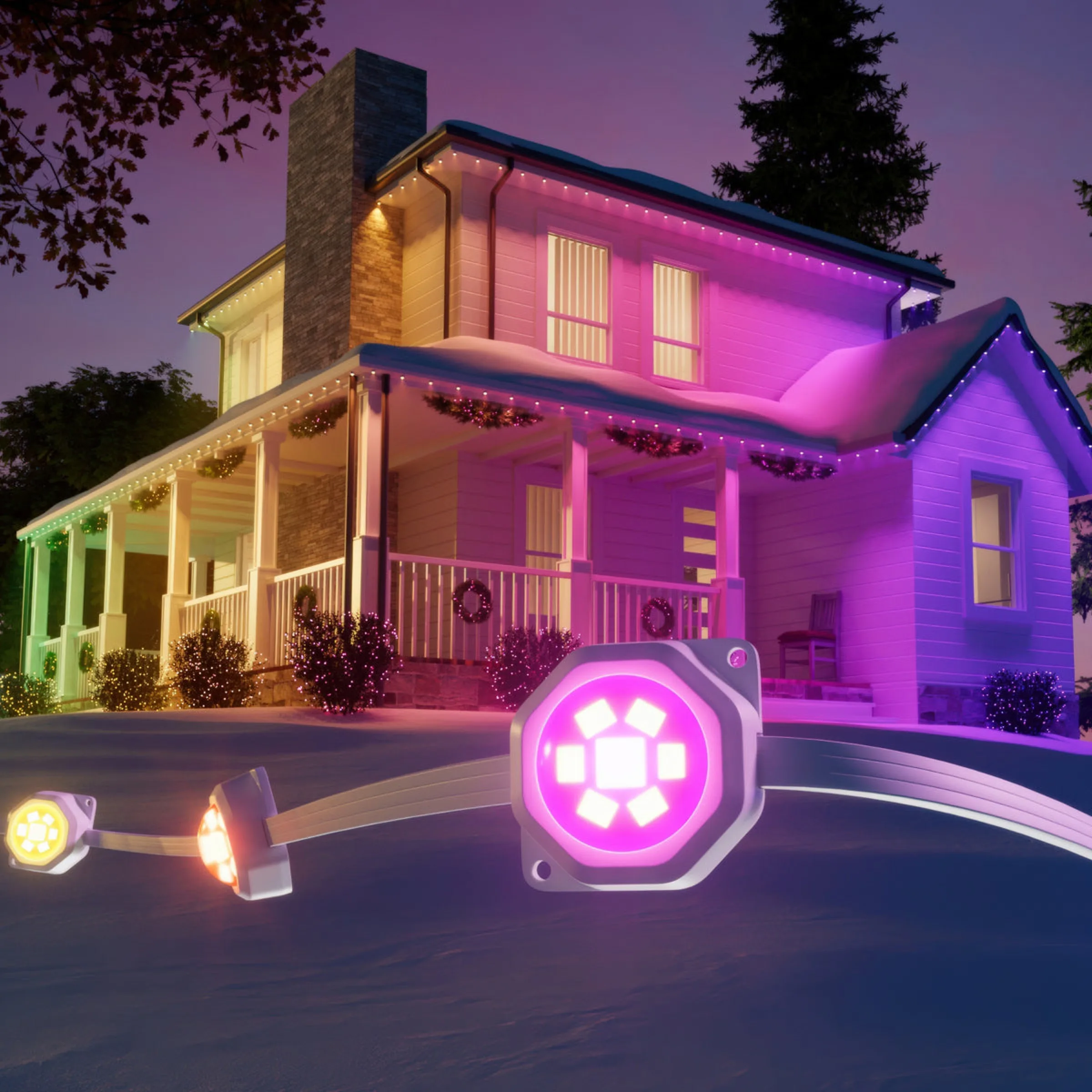 Renne e luci retate, l'illuminazione Smart di Twinkly 2024 - macitynet.it