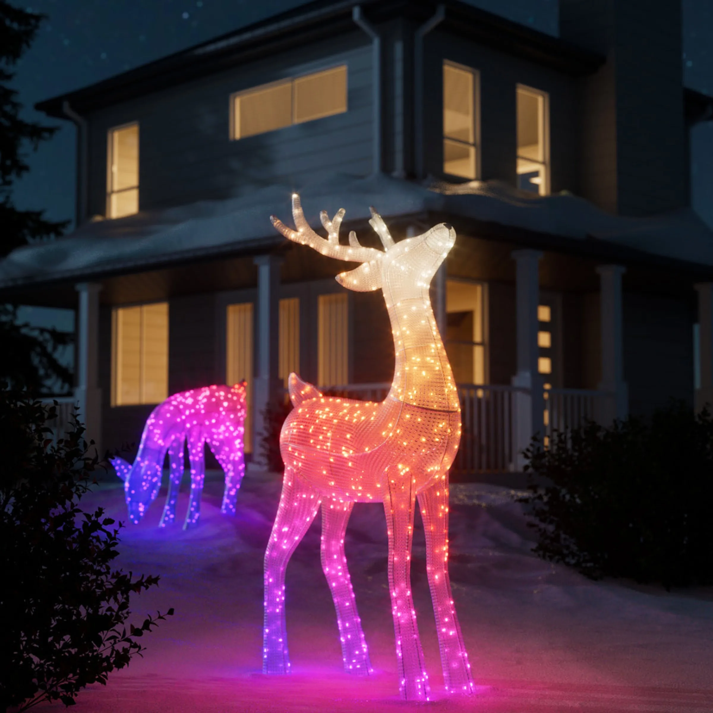 Renne e luci retate, l'illuminazione Smart di Twinkly 2024 - macitynet.it