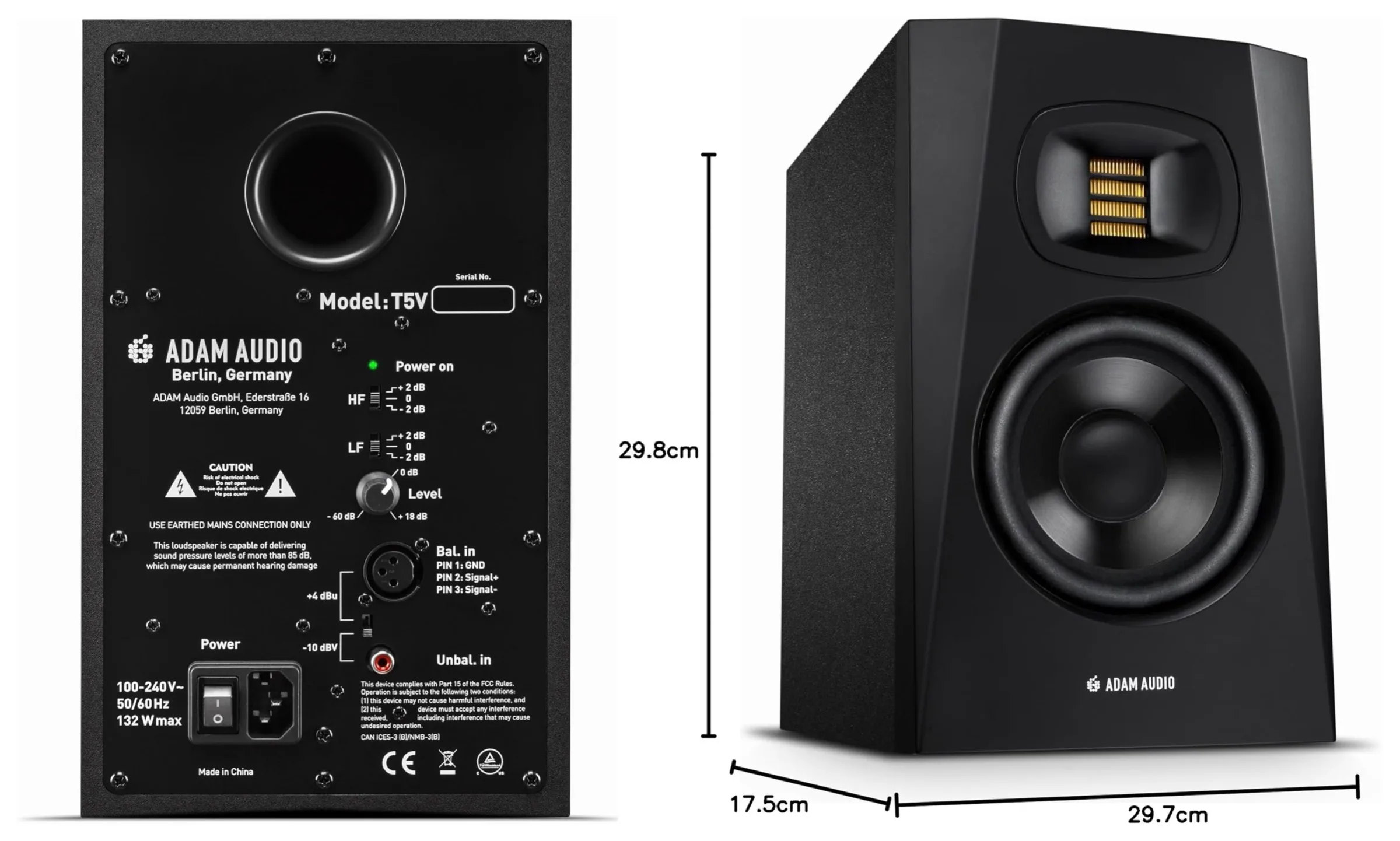 Coi monitor da studio ADAM Audio T5V lavorate bene anche in ambienti difficili - macitynet.it