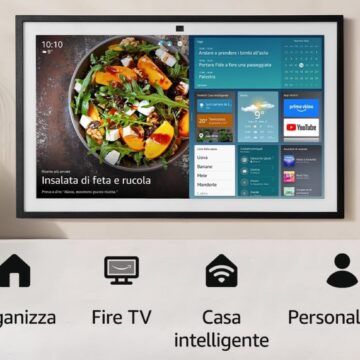 Amazon Echo Show 21 amplia visione e controllo, migliora tutto - macitynet.it