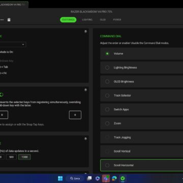 Recensione tastiera meccanica Razer BlackWidow V4 Pro 75, tecnologia e personalizzazione incredibili, anche nel prezzo - macitynet.it