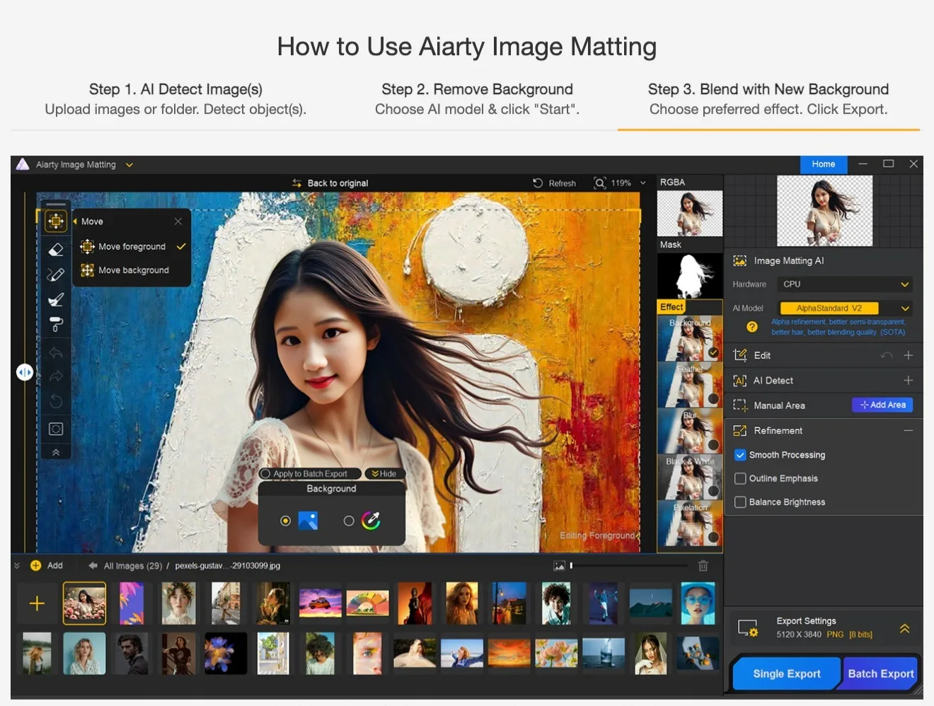 Aiarty Image Matting, il software AI per rimuovere gli sfondi è gratis - macitynet.it