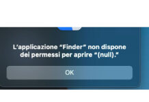 macOS, come risolvere l'errore L'applicazione non dispone dei permessi per aprire null - macitynet.it