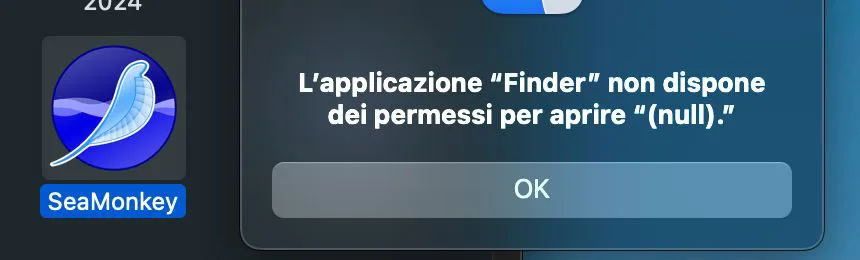 macOS, come risolvere l'errore L'applicazione non dispone dei permessi per aprire null - macitynet.it