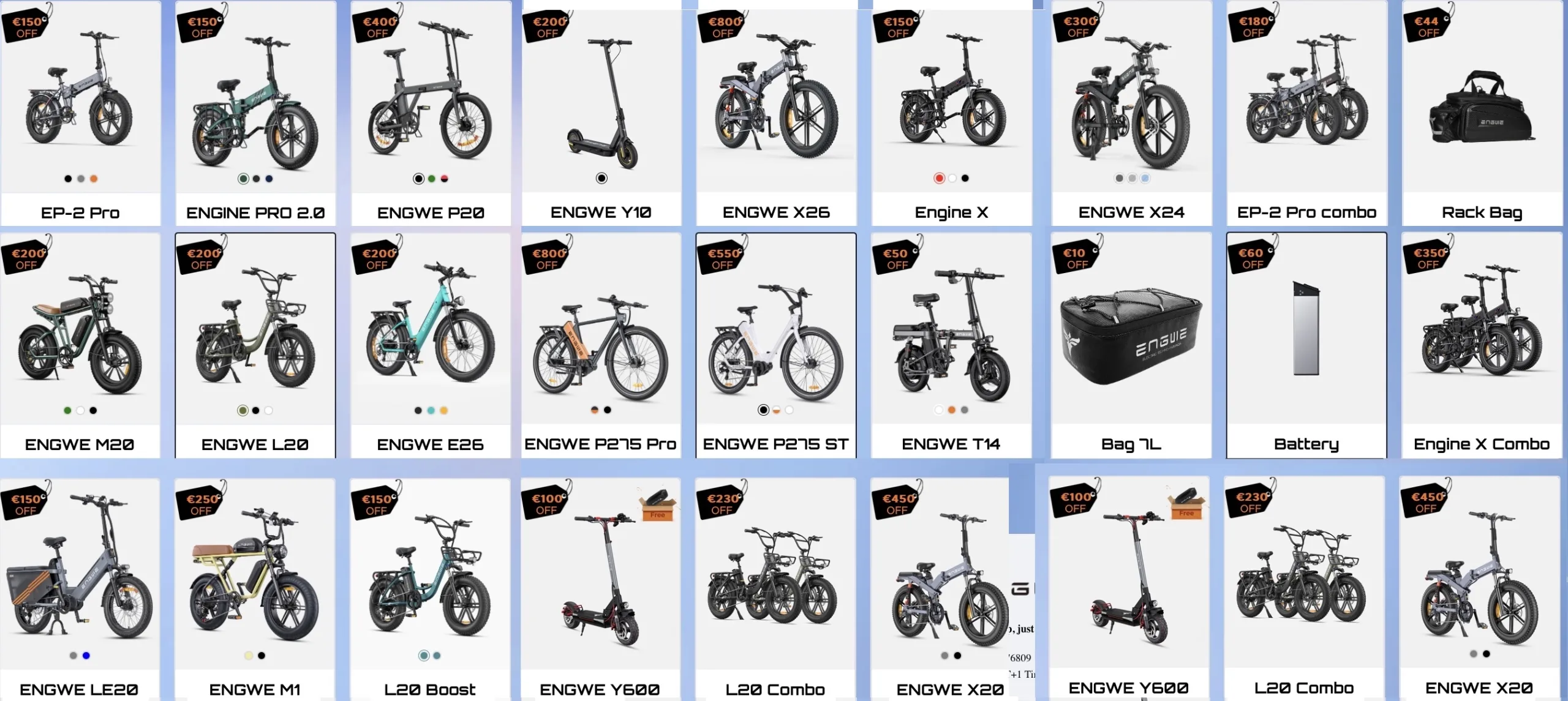 Tantissimi sconti sulle e-bike Engwe per il Black Friday a partire da 549 € - macitynet.it