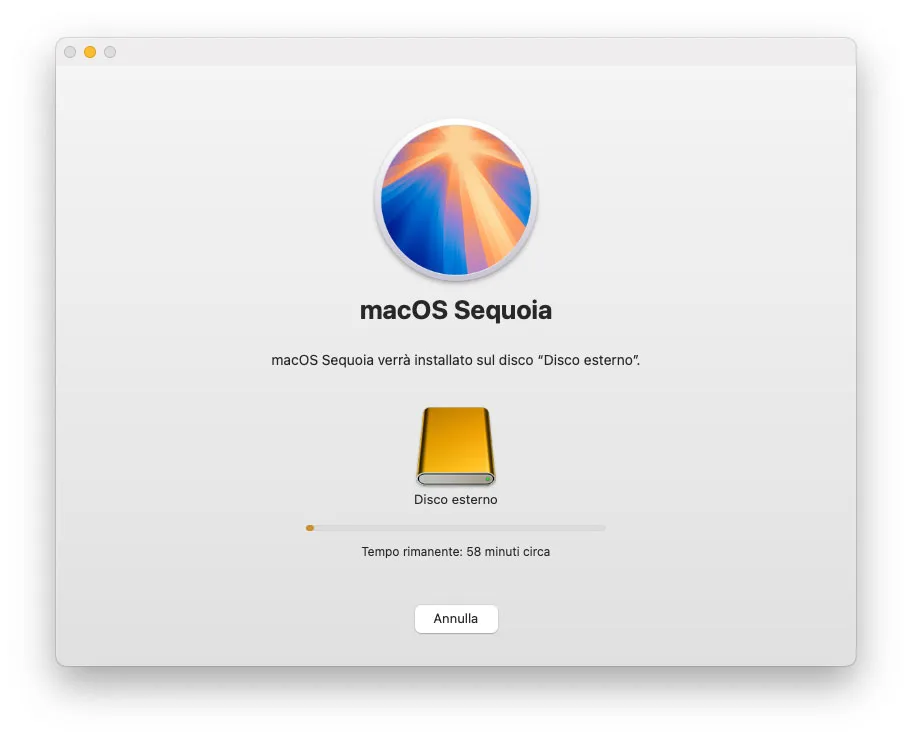 Come installare macOS su un disco esterno con i Mac con CPU Apple Silicon - macitynet.it