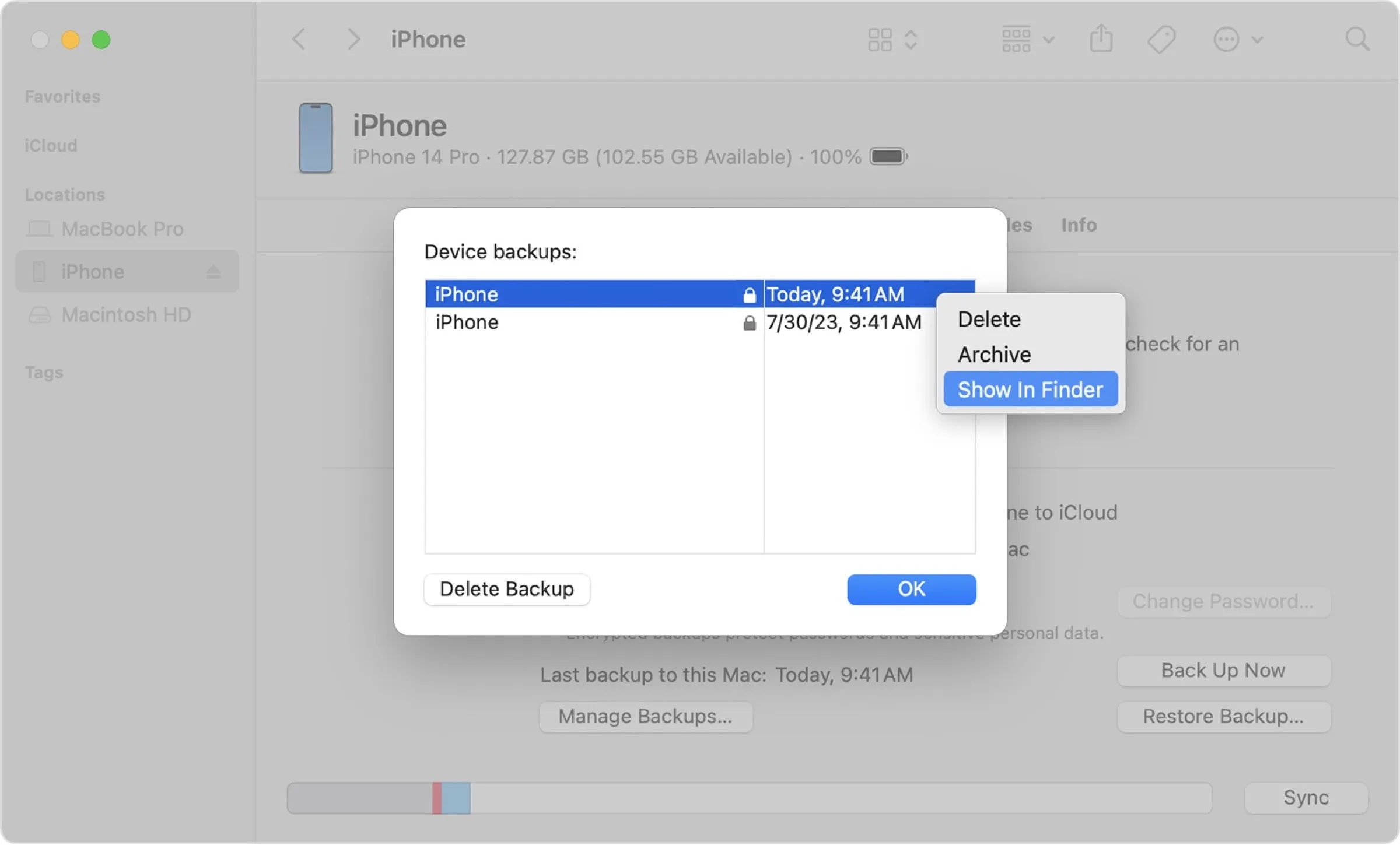 Come archiviare i backup di iPhone su un disco esterno - macitynet.it