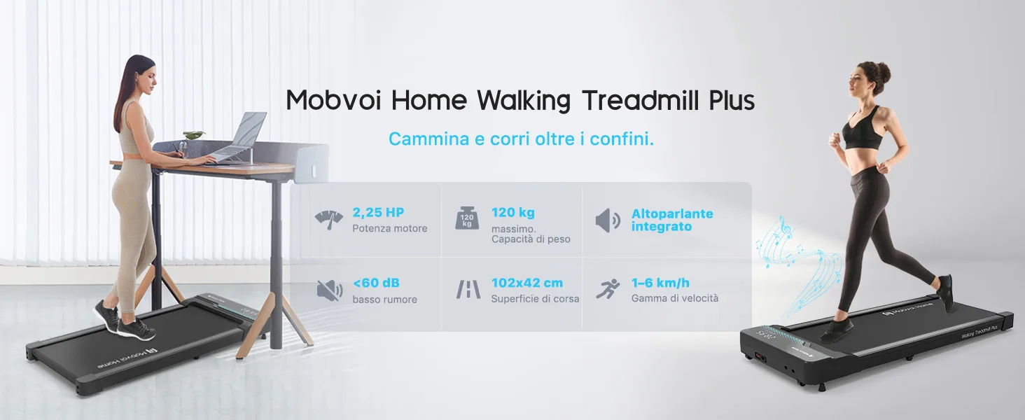 Black Friday, tapis roulant Mobvoi attivi anche in ufficio e in casa a solo 254,99€ - macitynet.it