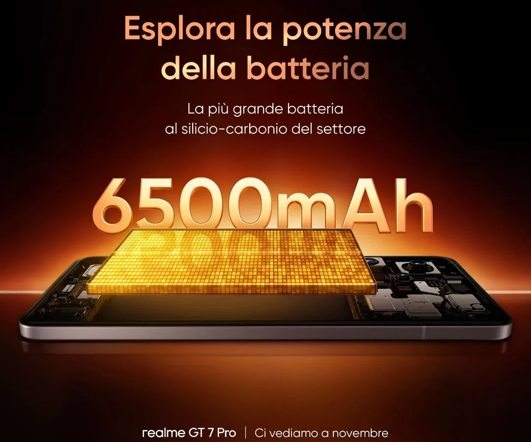 realme GT 7 Pro, le info tecniche puntano tutte sulla potenza - macitynet.it