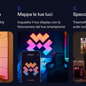 Twinkly Squares, luce e decoro Smart per le pareti - macitynet.it