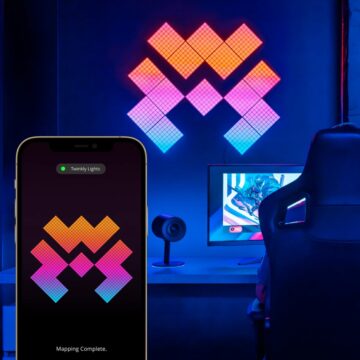 Twinkly Squares, luce e decoro Smart per le pareti - macitynet.it