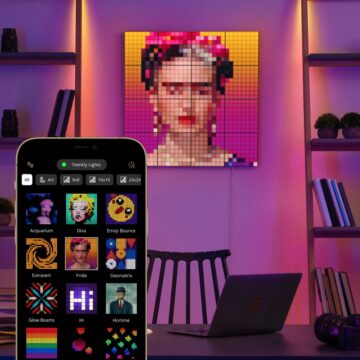 Twinkly Squares, luce e decoro Smart per le pareti - macitynet.it