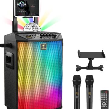 TONOR K20, impianto karaoke portatile con audio HD e Luci LED - macitynet.it