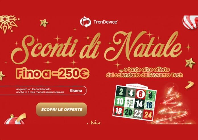 Trendevice sconti di Natale fino a -250€ su iPhone, iPad e Mac ricondizionati - macitynet.it