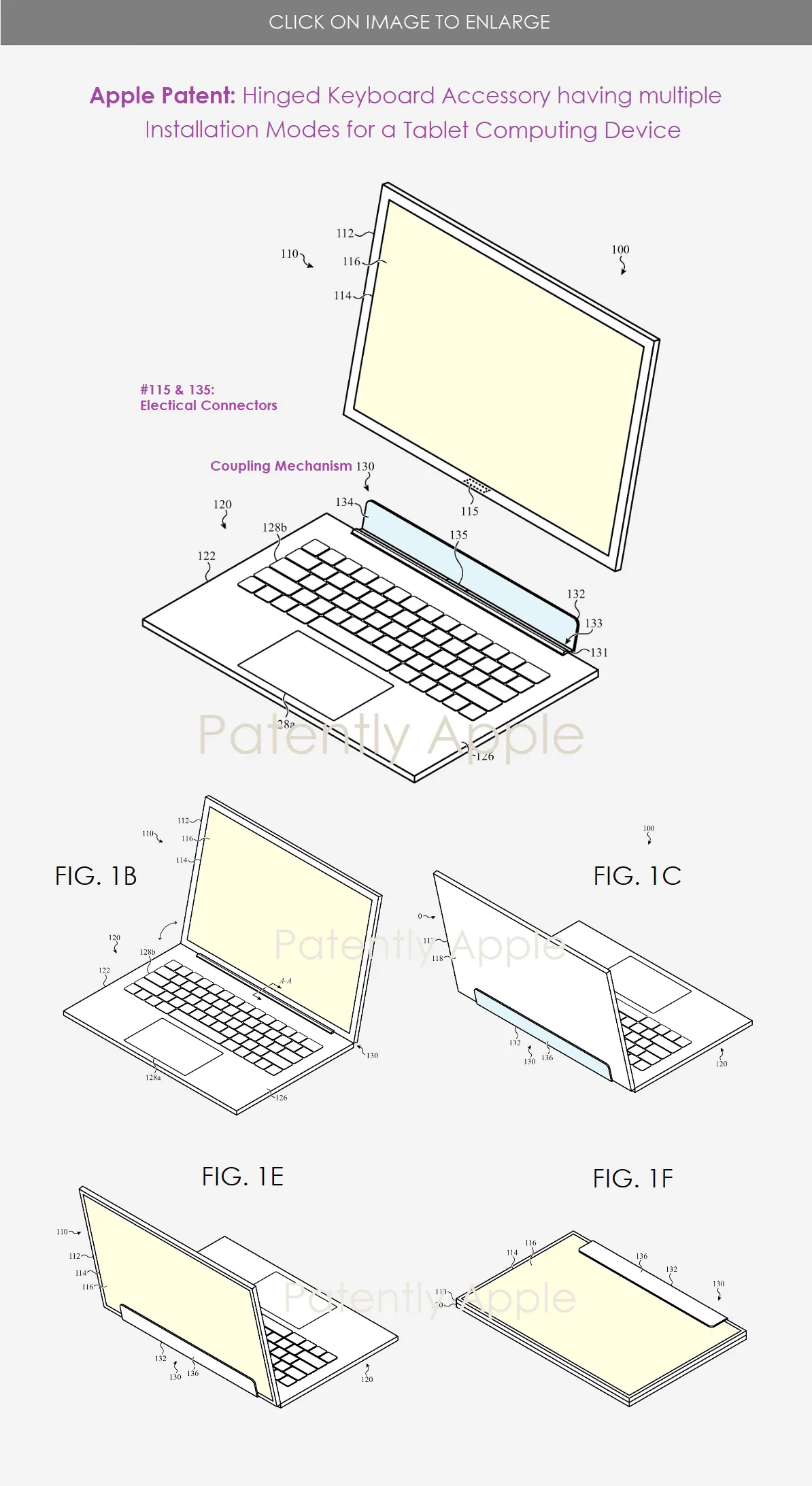 In un brevetto Apple riferimenti a un Mac touchscreen con tastiera a cerniera - macitynet.it