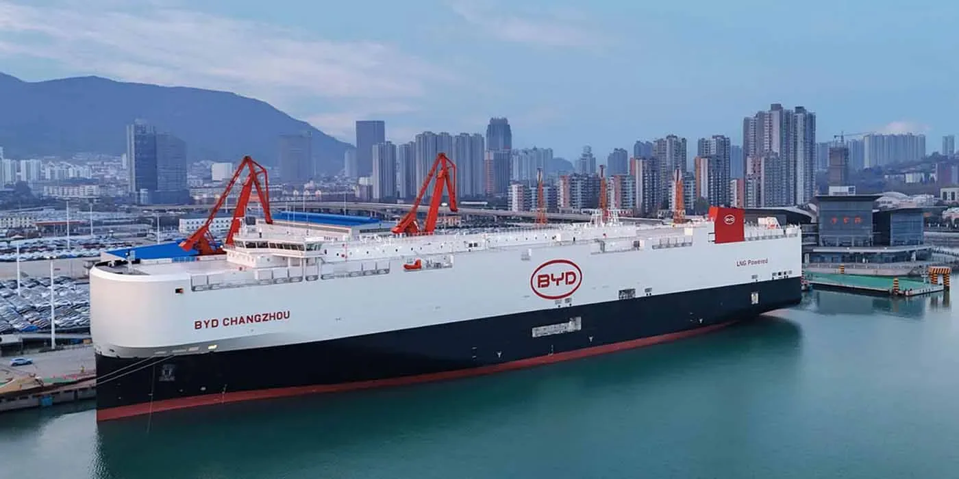 La nave cargo BYD naviga verso l’Europa con 5 mila auto elettriche cinesi - macitynet.it