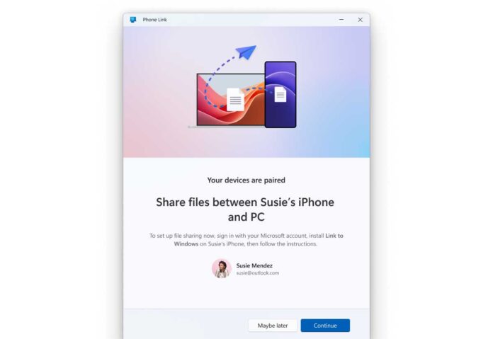 Microsoft, una funzione per condividere file tra iPhone e PC con Windows - macitynet.it