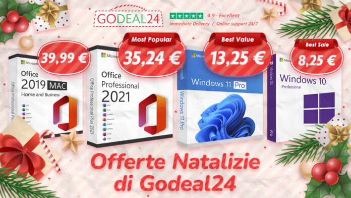 Office in sconto a Natale, licenza a vita a soli 15 € - macitynet.it