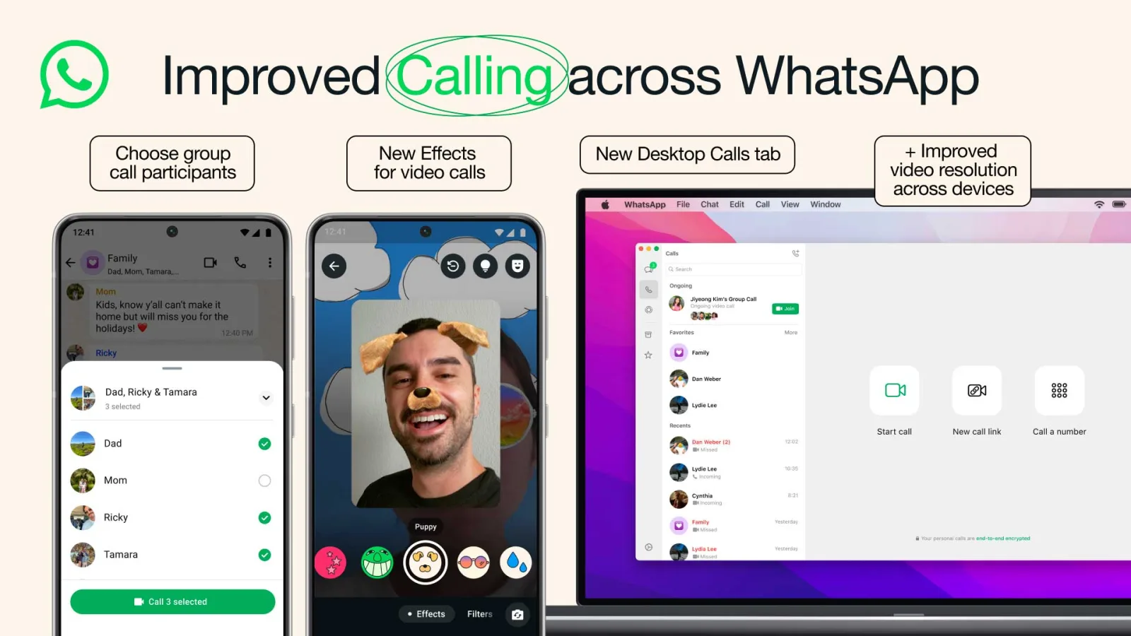 WhatsApp, in arrivo migliorie alle chiamate audio e video - macitynet.it