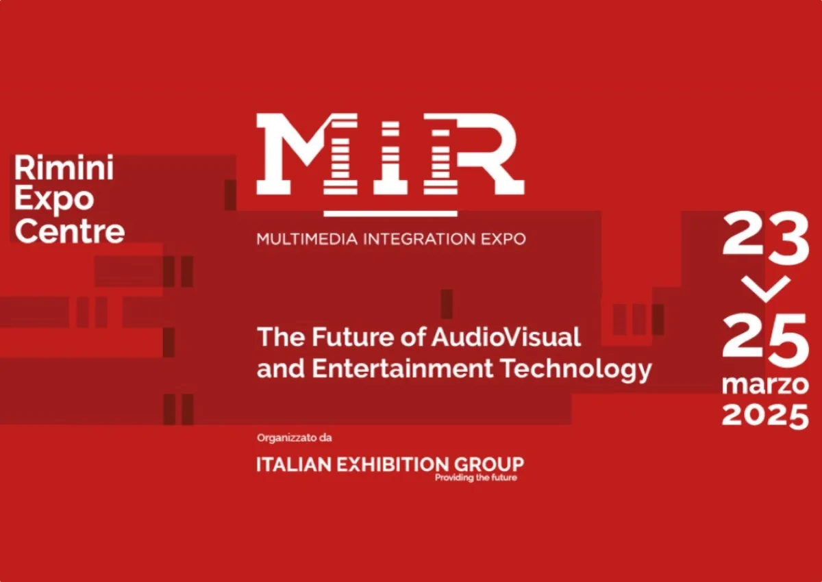 MIR 2025, la fiera delle tecnologie audiovideo e intrattenimento a Rimini - macitynet.it