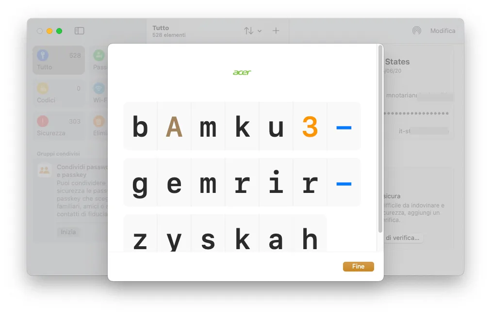 Password, come visualizzare le password a caratteri cubitali su macOS Sequoia e iOS 18 - macitynet.it