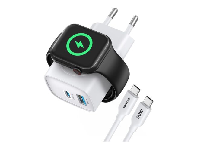 La spina che ricarica iPhone ed Apple Watch costa 19,99 € cavo incluso - macitynet.it