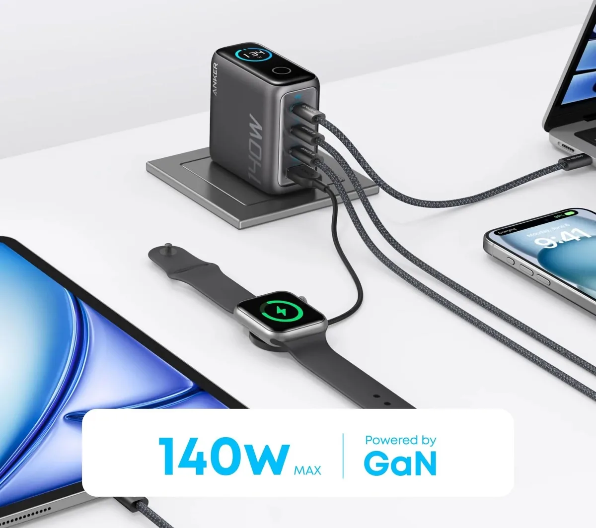 Anker al CES 2025 mostra caricatori con display integrato e odometro - macitynet.it