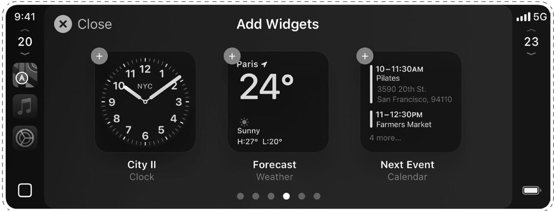 CarPlay 2 avvistato con una marea di widget personalizzabili - macitynet.it