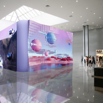 LG KINETIC LED, l'installazione che si muove con si in sincronia con immagini e suoni - macitynet.it