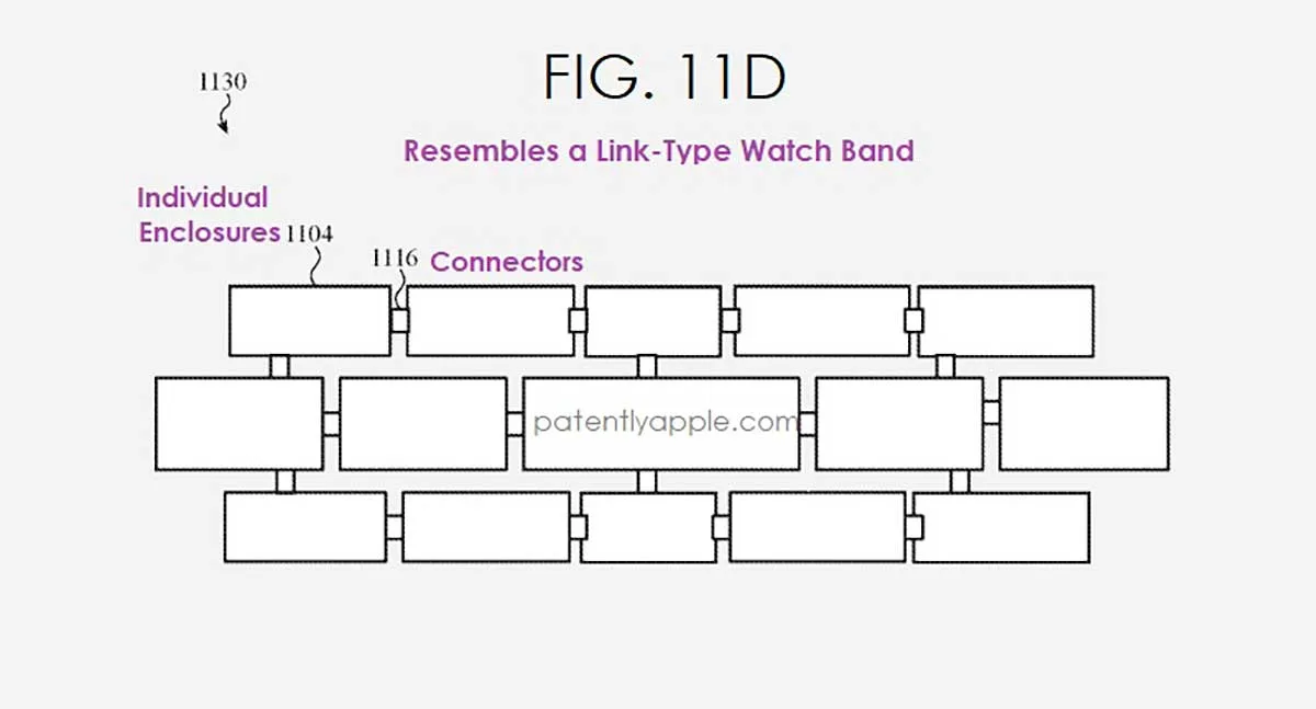 In un brevetto un cinturino per Apple Watch con sensori e batteria aggiuntiva - macitynet.it