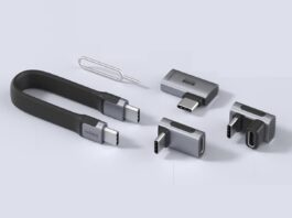 Il kit Hagibis USB-C e USB-4 collega cavi in qualsiasi angolo su smartphone e portatili - macitynet.it