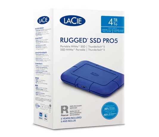 LaCie, un SSD Thunderbolt 5 rugged - macitynet.it